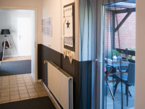 Unterer Flur in Steffis kleine Pension