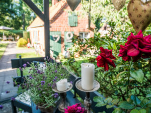 Garten in Steffis kleine Pension
