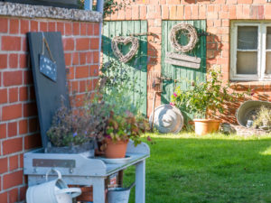 Garten in Steffis kleine Pension