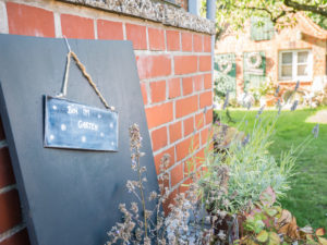 Garten in Steffis kleine Pension