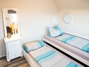 Retro-Doppelzimmer in Steffis kleine Pension