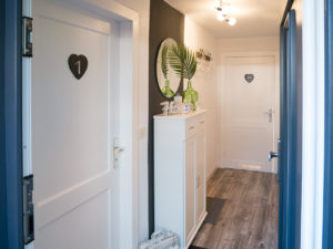 Unterer Flur in Steffis kleine Pension